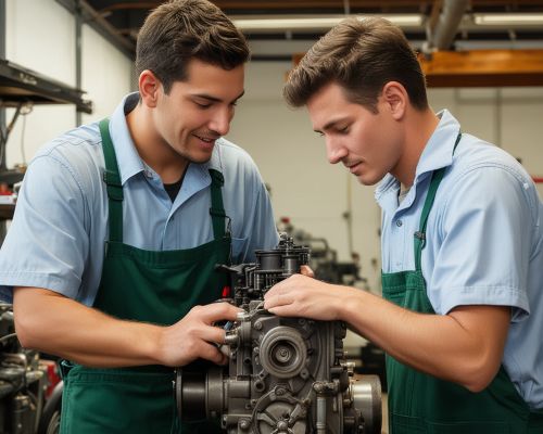 Our team working together