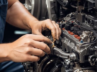 Lawn mower repair service